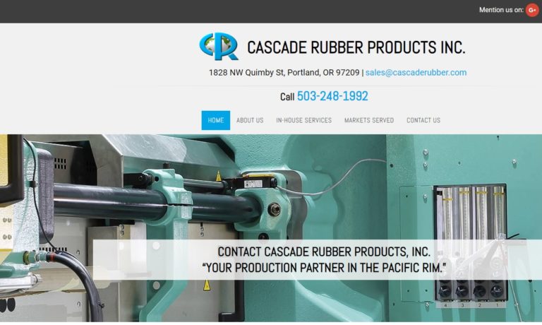 Cascade Rubber Products, Inc.
