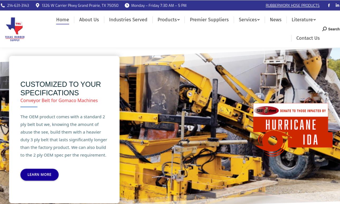 Texas Rubber Supply Rubber Molding