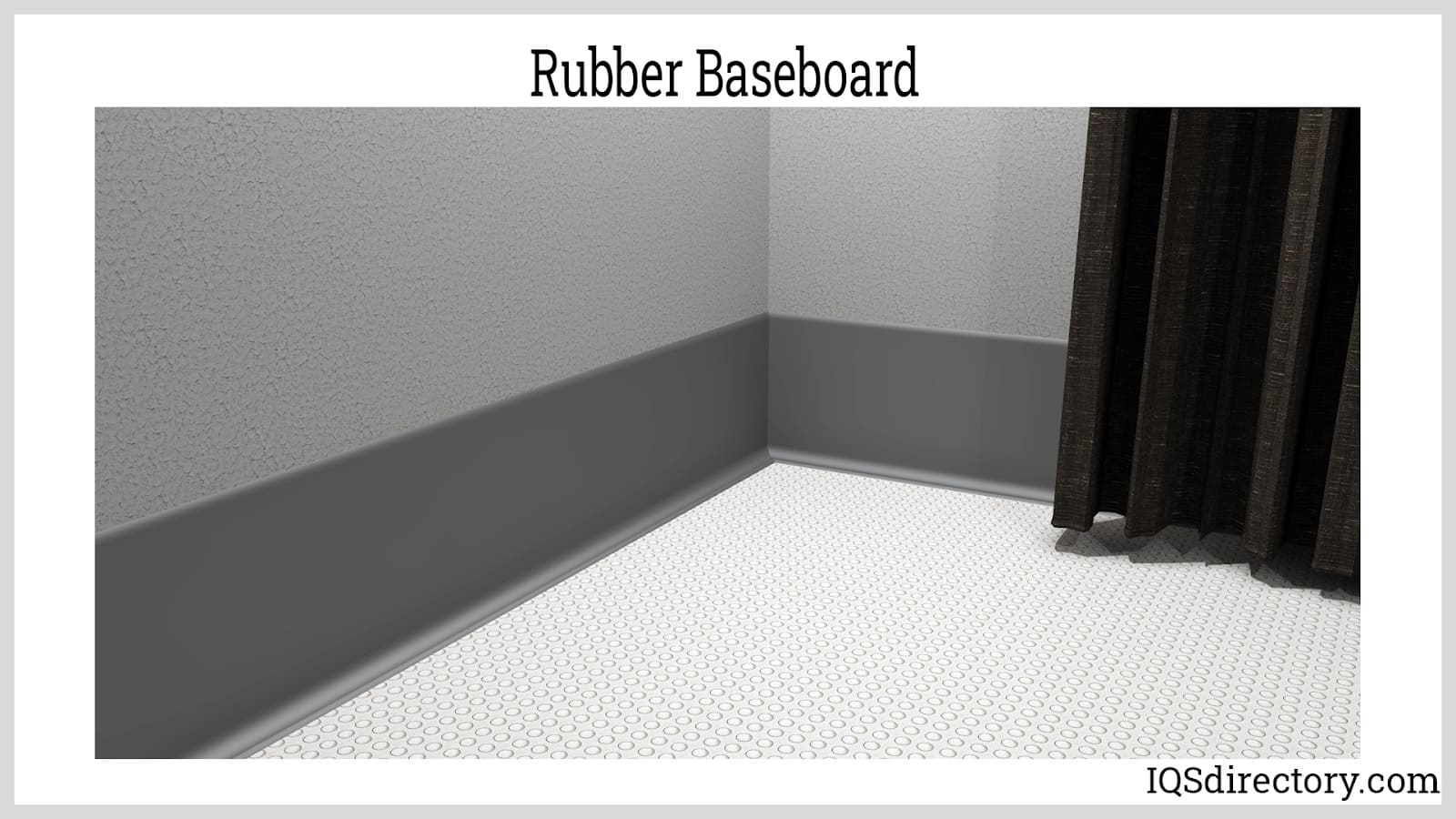 rubber baseboard