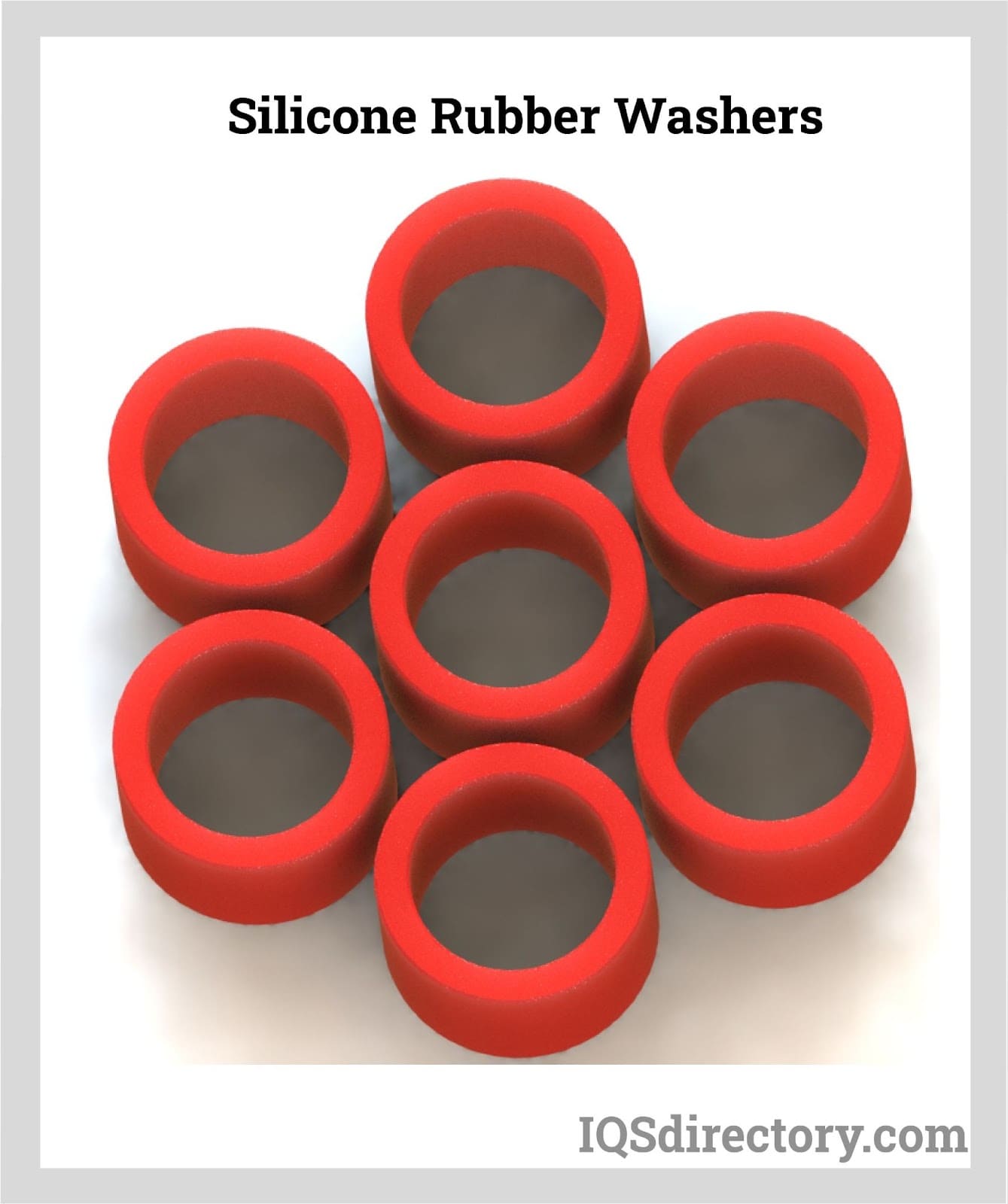 silicone rubber washers