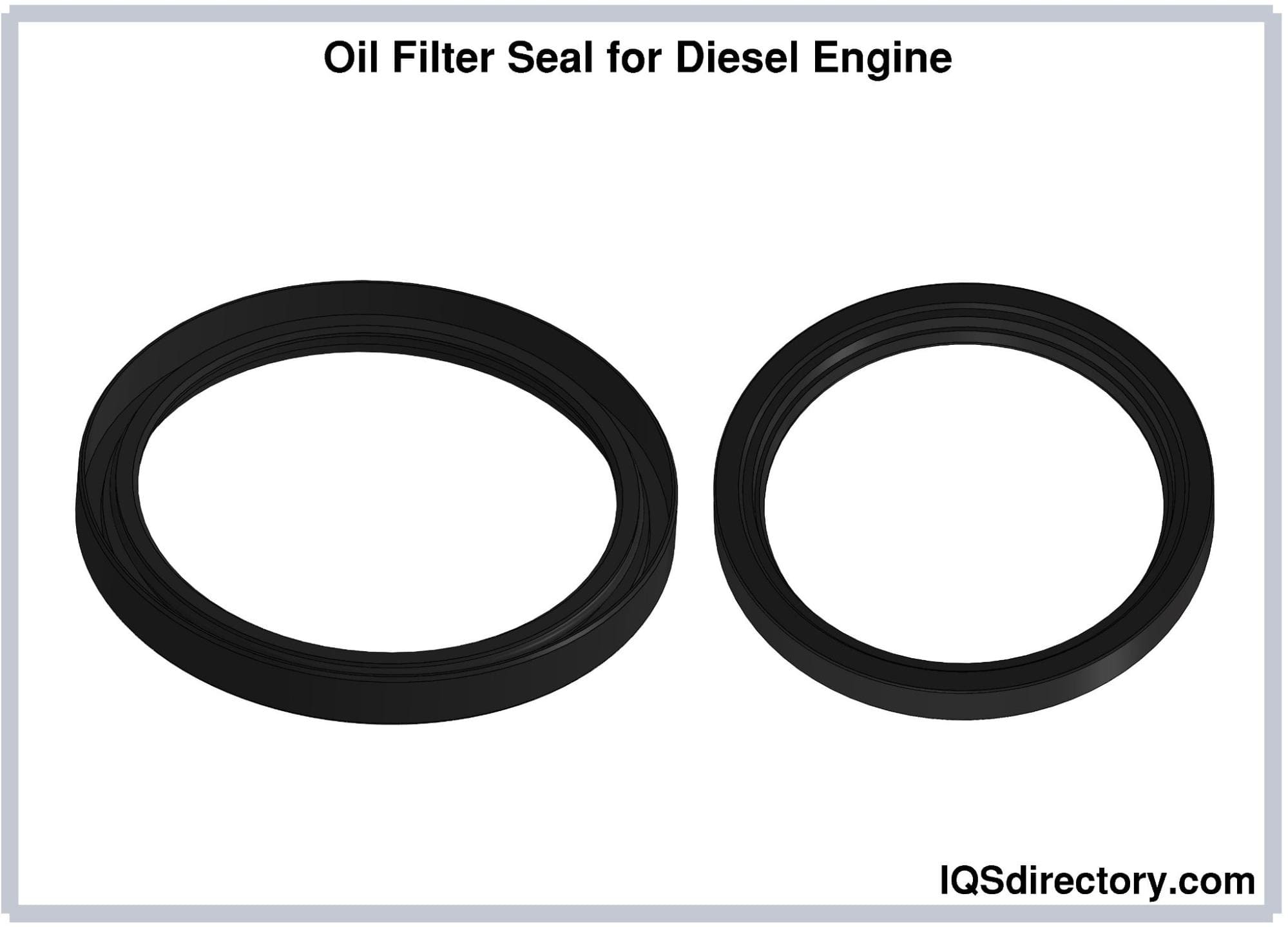 Oil Filter Seal for Diesel Engine